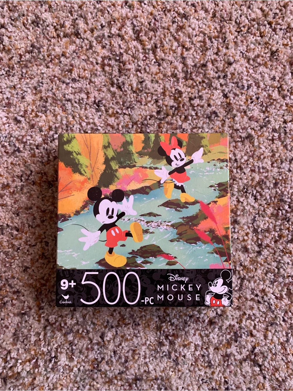 Disney Mickey Mouse 500-Piece Puzzle - Red, Yellow, Black, Green